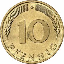 10 Pfennig 1982 G  