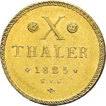 10 Thaler 1825  CvC 