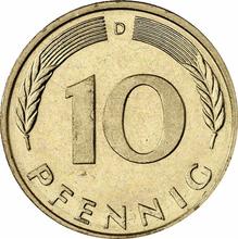 10 Pfennig 1988 D  