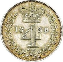 Fourpence (Groat) 1838   