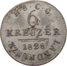 6 Kreuzer 1828  ST 