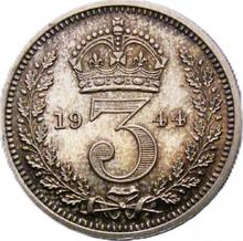 3 Pence 1944   HP
