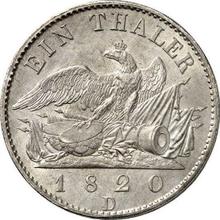 Thaler 1820 D  