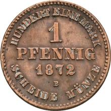 1 Pfennig 1872 B  