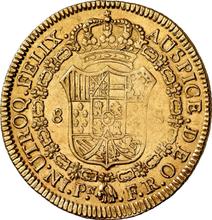 8 Escudos 1815 PN FR 