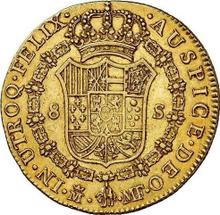 8 Escudos 1789 M MF 