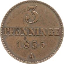 3 Pfennig 1855 A  