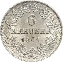 6 Kreuzer 1841   