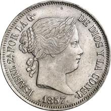 20 Reales 1857   