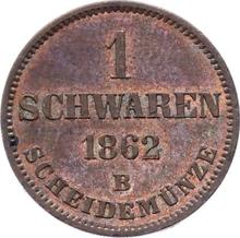1 Schwaren 1862 B  