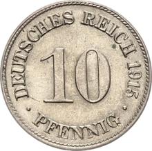 10 Pfennig 1915 D  
