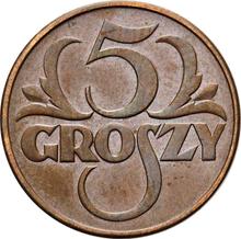 5 Groszy 1936   WJ