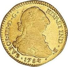 2 Escudos 1784 P SF 