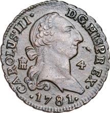 4 Maravedís 1781   