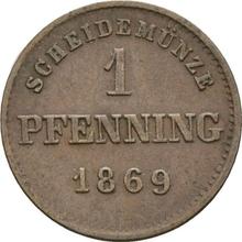 1 Pfennig 1869   