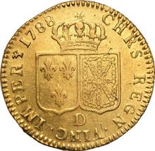Louis d’or 1788 D  