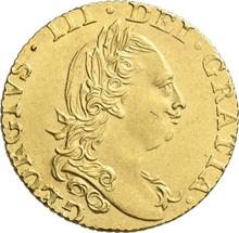 1/2 gwinei 1775    "Czwarty popiersie lwurata"