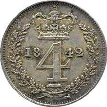 4 Pence (1 grote) 1842   