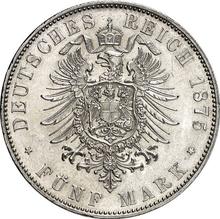 5 Mark 1875 G   "Baden"