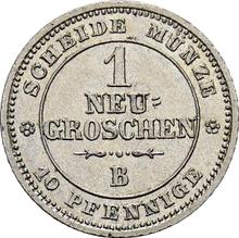 Neu Groschen 1863  B 