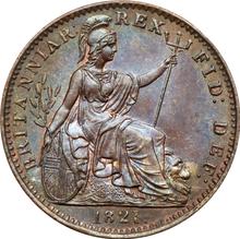 Farthing 1821   