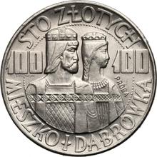 100 Zlotych 1966 MW   "1000 Jahre Polen" (Probe)