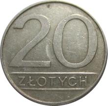 20 złotych 1986 MW  