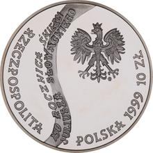 10 Zlotych 1999 MW  ET "150th anniversary of Juliusz Slowacki's death"