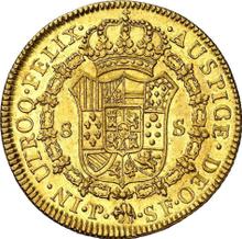 8 Escudos 1787 P SF 