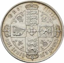 Florin 1868   WW "Gothic"