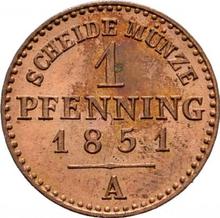 1 Pfennig 1851 A  
