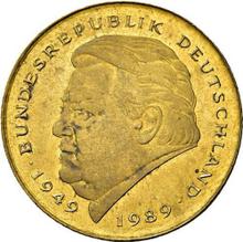 2 Mark 1990 F   "Franz Josef Strauss"
