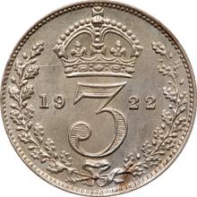 3 Pence 1922   