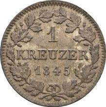 Kreuzer 1845   