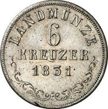 6 krajcarów 1831  L 
