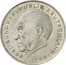 2 Mark 1983 F   "Konrad Adenauer"