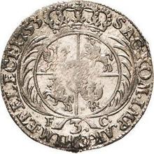 3 Groszy (Trojak) 1753  EC  "Crown"