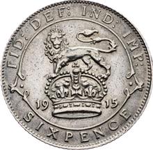 Sixpence 1915   