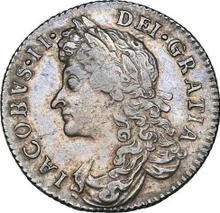Sixpence 1688   