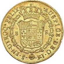 8 Escudos 1808 So FJ 
