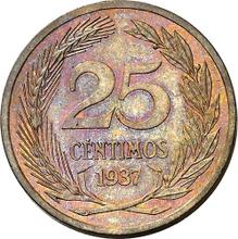25 Céntimos 1937    (Pattern)