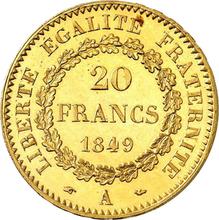 20 Francs 1849 A  