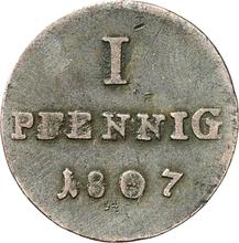 1 Pfennig 1807   