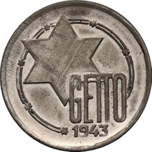 10 Mark 1943    "Litzmannstadt Ghetto"