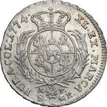 2 Zlote (8 Groszy) 1774  AP 