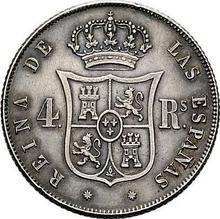 4 Reales 1852   