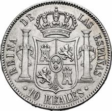 10 Reales 1864   