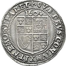 Sixpence 1604    "Third bust"