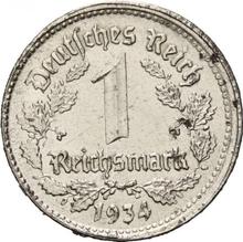 1 reichsmark 1934 A  