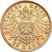 20 Mark 1906 A   "Prussia"